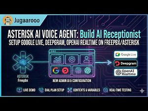 Asterisk AI Voice Agent Demo - Step by Step Setup - Using Google Live , Deepgram , OpenAI Realtime