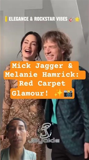 Mick Jagger & Melanie Hamrick: Red Carpet Glamour! ✨📸