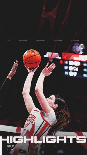 Big win over the Trojans 🎥 | Ohio State University Women's Basketball