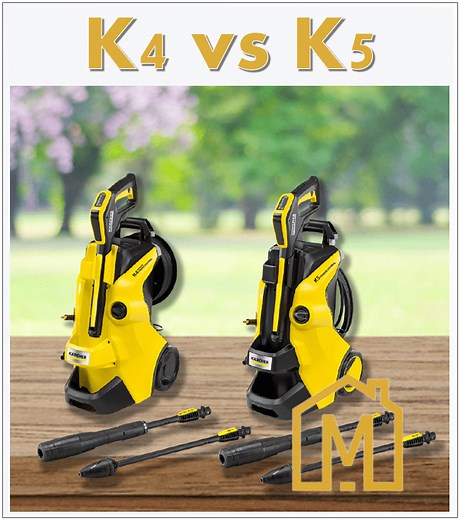 Karcher K4 ou K5 : Comparatif des deux modèles - Maniaques