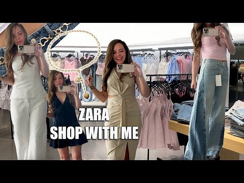 ZARA SHOP WITH ME - FULL NEW SEASON ZARA STORE TOUR + TRY ON HAUL