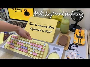 Mofii Keyboard Unboxing| How to connect Mofii Keyboard to iPad