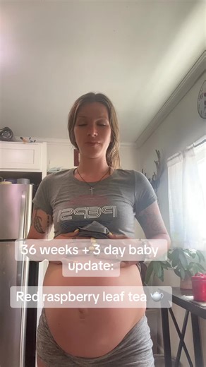 36 Weeks Pregnant & Inducing Labor Naturally: Red Raspberry Leaf Tea & More