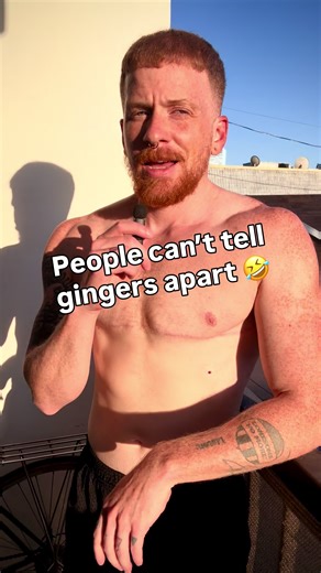 PSA: know your redheads 🤣 it’s not really a big deal, it’s just funny to me how people always mix gingers up with each other. And hilarious that it happened the same day i was talking to another red haired guy about it. Oh well! #redhead #ginger #gingerhair