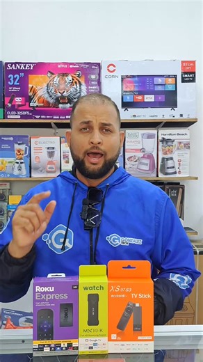 Equipa tu casa en "Gonzalez Tech™" on Instagram: "¿Como llamas tú al famoso televisor jorobado?📺 No creemos que tengas uno de esos, pero sí TV con acceso a Internet y con puerto HDMI para que lo conviertas en SMART TV y disfrutes de toda la programación disponible en plataformas como #Netflix y #DisneyPlus 🔥🔥 Estos dispositivos están disponibles en nuestras tiendas #GonzálezTech de Tunapuy 📍 Visitanos en la Calle Bolívar de Tunapuy, al lado de Bicimoto Franklin #ROKU #Android"