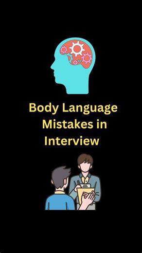 EduAshthal | Common Body language mistakes in Interview 🎯 . . 🗣️ Share with job seekers ✅ . . Tags: #interviewtips #jobinterview #careergoals... | Instagram