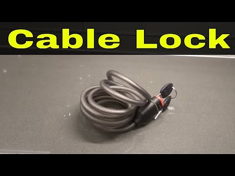 Bell Ballistic 100 Bicycle Key Cable Lock Review-Strong Basic Bike Lock