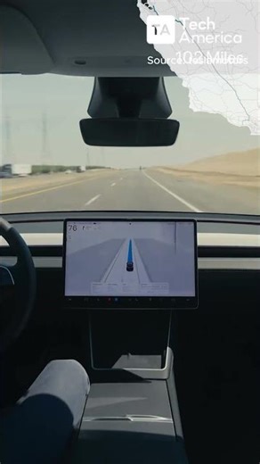 7 hour road trips aren’t so bad when your Tesla does all the driving