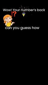 Think of a Number… See the Magic Happen! Part 2✨ 👀 #NumberTrick #Shorts #brainteaser