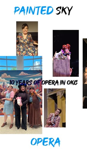 From Then to WOW 🌅🎶🌆 A casual view through 10 years of Painted Sky Opera. 🎆🥰 These are the firsts, favorites, and moments we still talk about backstage. And yes… the upcoming season? 👀🔥 Bigger, bolder, and way more fun than ever before. Stick around. You’re going to want a front-row seat. 🎟️🎶 📸 Photos by Mutz Photography and Performing Arts Photos #PaintedSkyOpera #OKCArts | Painted Sky Opera