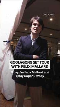 Felix Mallard shows off costumes, sets and tennis action behind the scenes in new drama Goolagong
