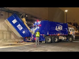 LRS Peterbilt 520 Heil DuraPack 5000 Rear Loader Garbage Truck