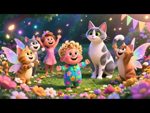 Baby’s Fairy Flower Day 🌸🧚‍♀️ | Magical Learning Song for Kids | Playful Nursery Rhyme