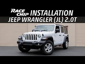 Jeep Wrangler JL 2.0T RaceChip Tuning Installation | Cherokee