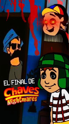 DEBES probar CHAVO DEL 8 de TERROR estilo FNAF: CHAVES NIGHTMARES ESPAÑOL 😨 #fnaf #shorts #terror