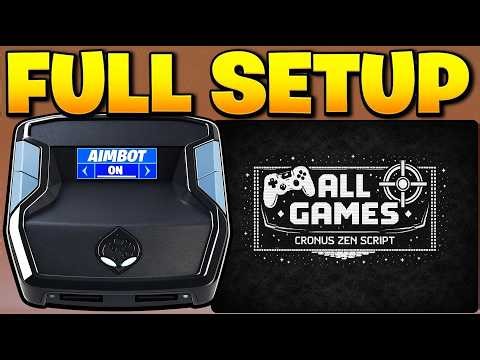 Updated Cronus Zen Script MAXIMUM Aim Assist + No Recoil Setup (ALL CONSOLES)
