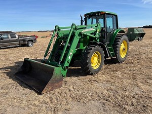 2005 John Deere 7420 MFWD Tractor W/741 Loader | Agriculture