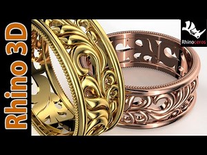 Rhinoceros 3D: Wedding Filigree Ring Tutorial