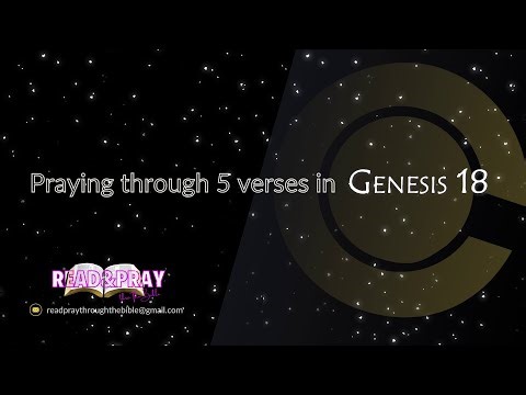 Day 18 of 1,189- Genesis 18 Meditation