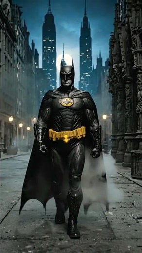 Batman walks Through Gotham 🦇 | Cinematic Batmobile Night Chase.