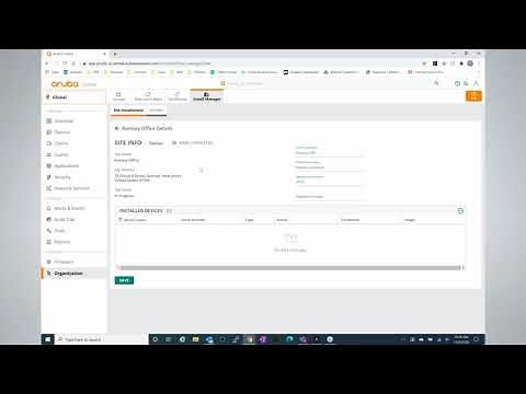 Zero Touch Provisioning From Aruba