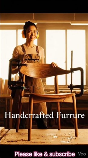 making a handcrafted chair #beautiful chair # beautiful art