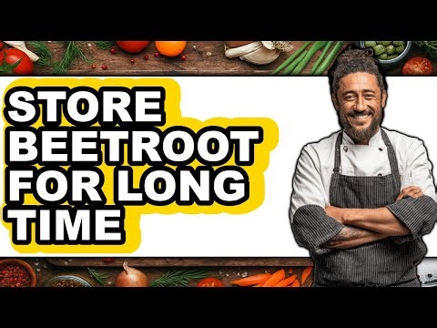 How to Store Beetroot for a Long Time (Full Guide)