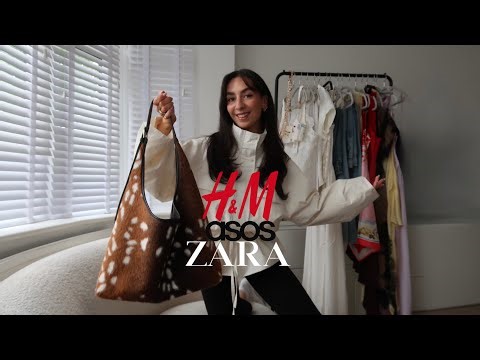 a summer haul🌞H&M, ZARA and ASOS | summery dresses, jeans and cute tops...