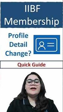 How To Change Profile Information in IIBF Membership Profile | IIBF JAIIB Membership 2025 | EduTap
