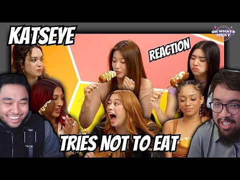 So FUNNY!! KATSEYE Tries Not To Eat - K-Pop Idols Favorite Foods! REACTION