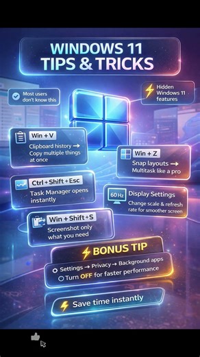 Windows 11 Secret Settings #shorts #windows11 #pctips