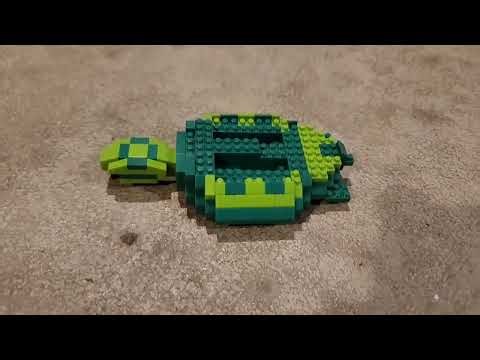 Building Mini Building Blocks Green Sea Turtle