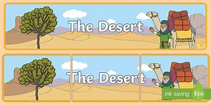 The Desert Display Banner