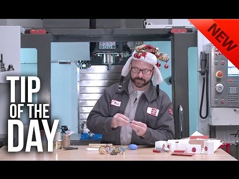 Machine Your Own Gifts on Your Haas! – Haas Automation Tip of the Day, Holiday Edition