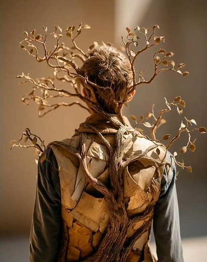 Man Becomes Tree 🌿 | Transformation of Nature & Soul