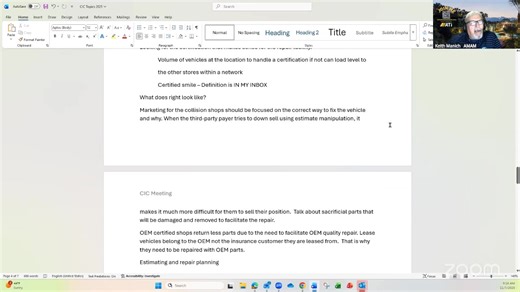 Keith will walk through some of the slides, but we will be covering the topics in more detail in the upcoming weeks. New players in the parts arena are trying to control the margins to the repairers. | ATI (Automotive Training Institute)