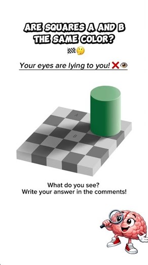 This color illusion will BREAK your brain! 🤯🏁 #shorts