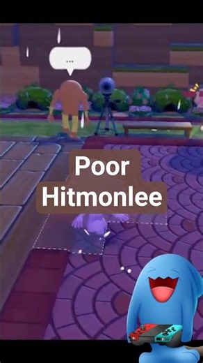 Hitmonlee has no neck | #pokemon #pokopia #pokemonpokopia