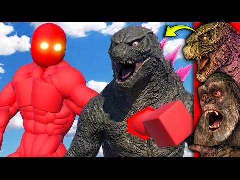 Super Strong NPC Fights Godzilla and WINS!