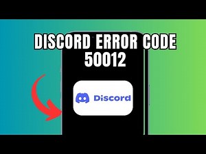 Discord Error Code 50012 (Quick fix)