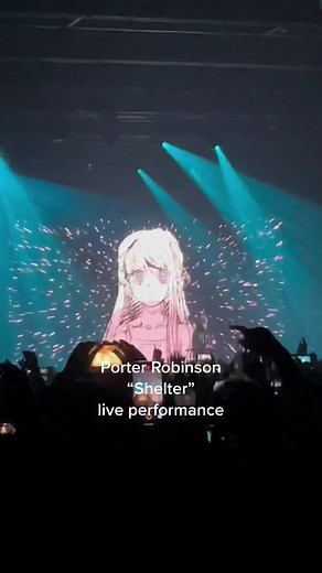 幻想的な高揚感✨ #porterrobinson #ポーターロビンソン #来日公演 #shelter #シェルター @Porter Robinson