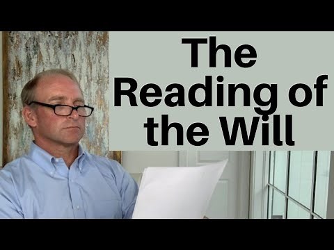 The Reading of the Will