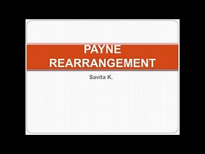PAYNE REARRANGEMENT