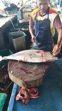 Tuna Mod Mod Cutting #Shorts #FishCutting #Tuna #Culinary #Food