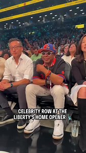 1.1K reactions · 182 comments | Star power in the building ⭐️ Celebrity Row was packed for the @nyliberty’s home opener! WNBA Tip-Off presented by CarMax | WNBA | Facebook