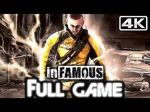 INFAMOUS 1 Gameplay Walkthrough FULL GAME (4K 60FPS) No Commentary