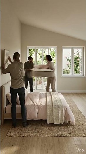 Calm Minimalist Bedroom Design | Blush Pink & Natural Wood