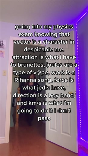 Physics Exam Prep: Vector Meme and Physics Concepts Explained