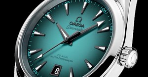 Omega rolls out the Seamaster Aqua Terra Gradient Turquoise edition