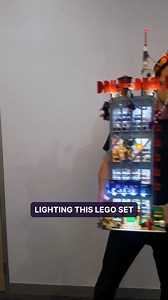 2K views · 20 reactions | Lighting up the LEGO Daily Bugle like never before From interior details to explosive rooftop scenes—Watch to see all the lighting features in action | Light My Bricks | Facebook
